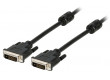 Kabel, 24 + 1-pinová zástrčka DVI-D - 24 + 1-pinová zástrčka DVI-D, 2,00 m, černý